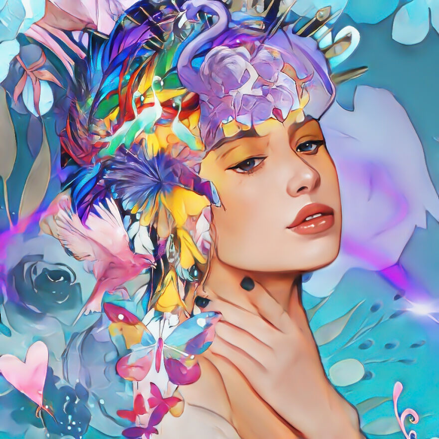 I Captured The Ephemeral Beauty Of The World Around Us In My Floral Collage Artworks, And Here Are The Best 19 Works I Captured The Ephemeral Beauty Of The World Around Us In My Floral Collage Artworks, And Here Are The Best 19 Works