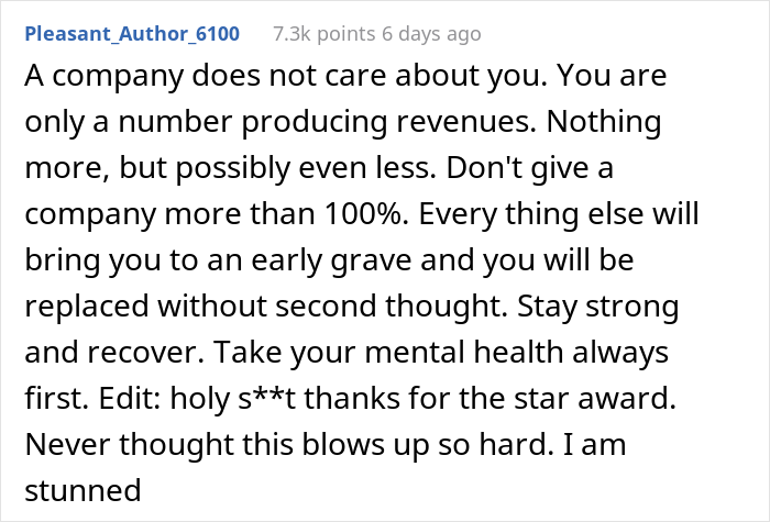 Loyal Employee Decides To Never Give His Employers 2 Weeks Notice About Leaving A Job After A Company Refused To Pay Him For His Unused PTO Loyal Employee Decides To Never Give His Employers 2 Weeks Notice About Leaving A Job After A Company Refused To Pay Him For His Unused PTO