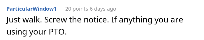 Loyal Employee Decides To Never Give His Employers 2 Weeks Notice About Leaving A Job After A Company Refused To Pay Him For His Unused PTO Loyal Employee Decides To Never Give His Employers 2 Weeks Notice About Leaving A Job After A Company Refused To Pay Him For His Unused PTO