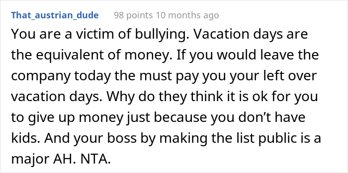 Worker Refuses To Donate Vacation Days To A Colleague With A Sick Daughter, Gets Hate From Entire Office, Wonders If He&#8217;s A Jerk