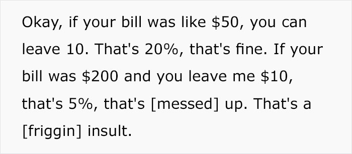 Server Goes On A Rant About Customers Who Don’t Tip Enough, Divides The Internet Server Goes On A Rant About Customers Who Don’t Tip Enough, Divides The Internet