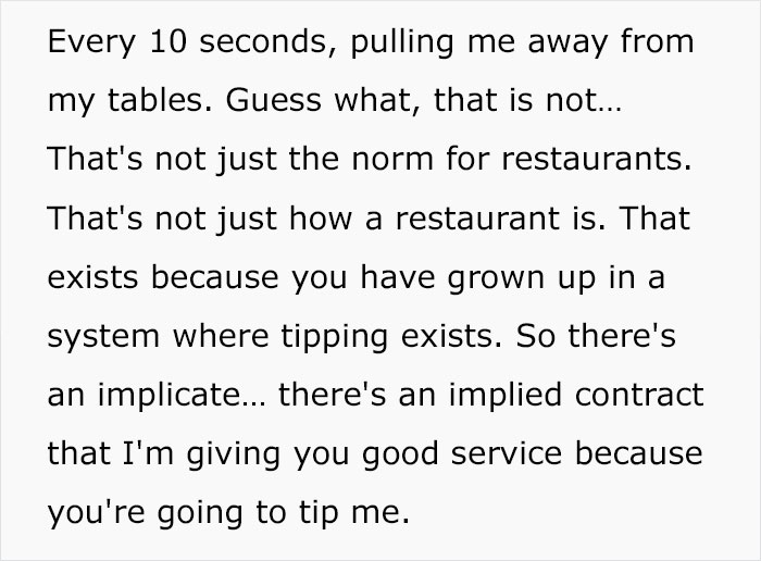 Server Goes On A Rant About Customers Who Don’t Tip Enough, Divides The Internet Server Goes On A Rant About Customers Who Don’t Tip Enough, Divides The Internet