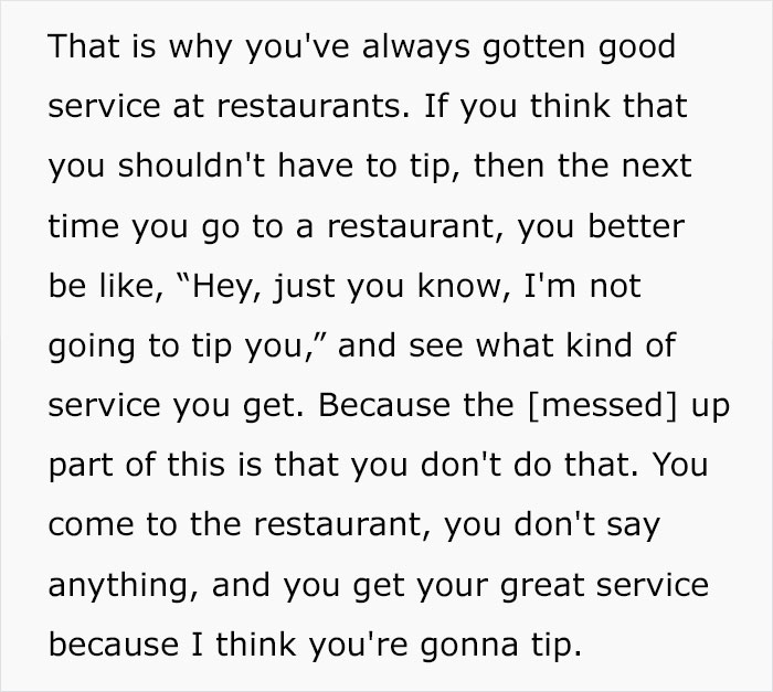Server Goes On A Rant About Customers Who Don’t Tip Enough, Divides The Internet Server Goes On A Rant About Customers Who Don’t Tip Enough, Divides The Internet