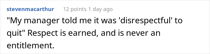 Boss Feels ‘Disrespected’ And ‘Disappointed’ After Exhausted Employee Of 4 Years Hands In His Notice Boss Feels ‘Disrespected’ And ‘Disappointed’ After Exhausted Employee Of 4 Years Hands In His Notice