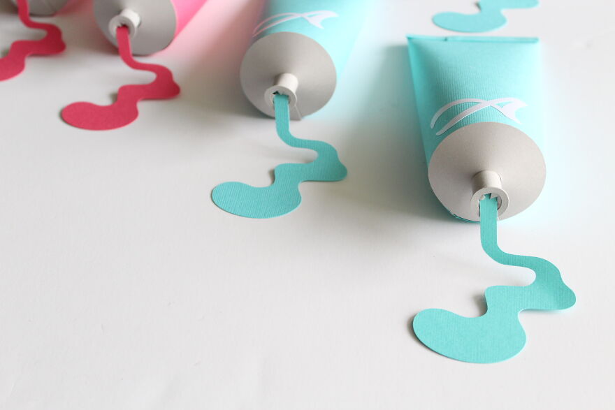 Dripping Creativity: I Replicated Paint With Paper (7 Pics) Dripping Creativity: I Replicated Paint With Paper (7 Pics)