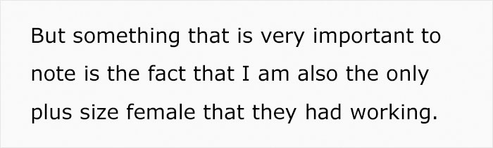 Plus-Size Woman Quits Job After Being Told To ‘Cover Her Stomach’ Despite All Of Her Petite Coworkers Wearing Similar Clothes