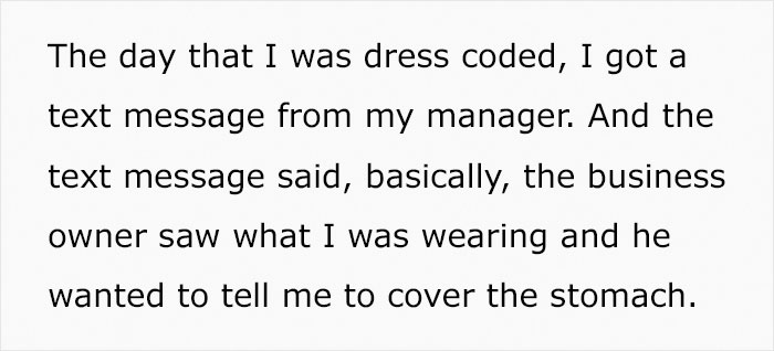 Plus-Size Woman Quits Job After Being Told To ‘Cover Her Stomach’ Despite All Of Her Petite Coworkers Wearing Similar Clothes