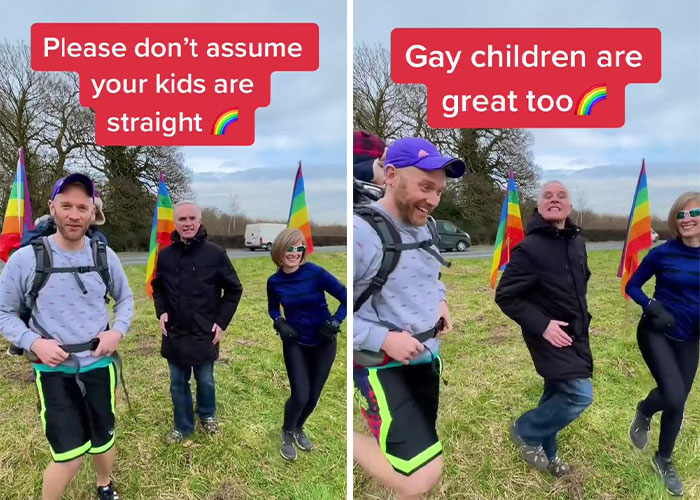 The Internet Cannot Get Enough Of This Dad Who Filled Yard With Pride Flags To Annoy Homophobic Neighbor