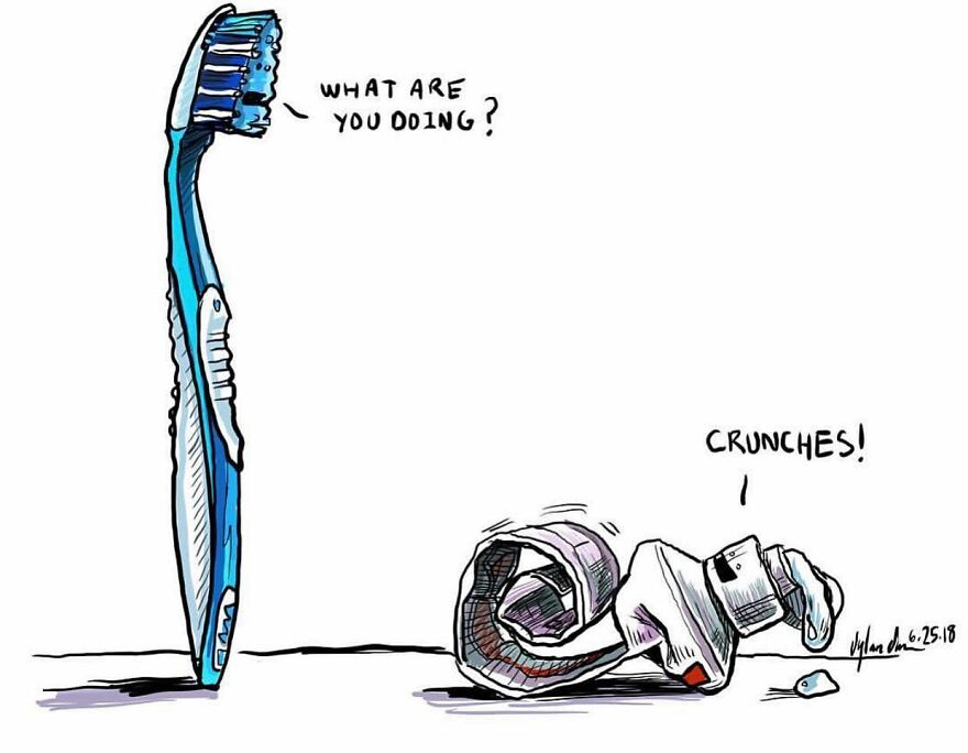 Artist Creates Comics To Show Things Based On The Perspective Of Non-Living Objects (30 New Pics)