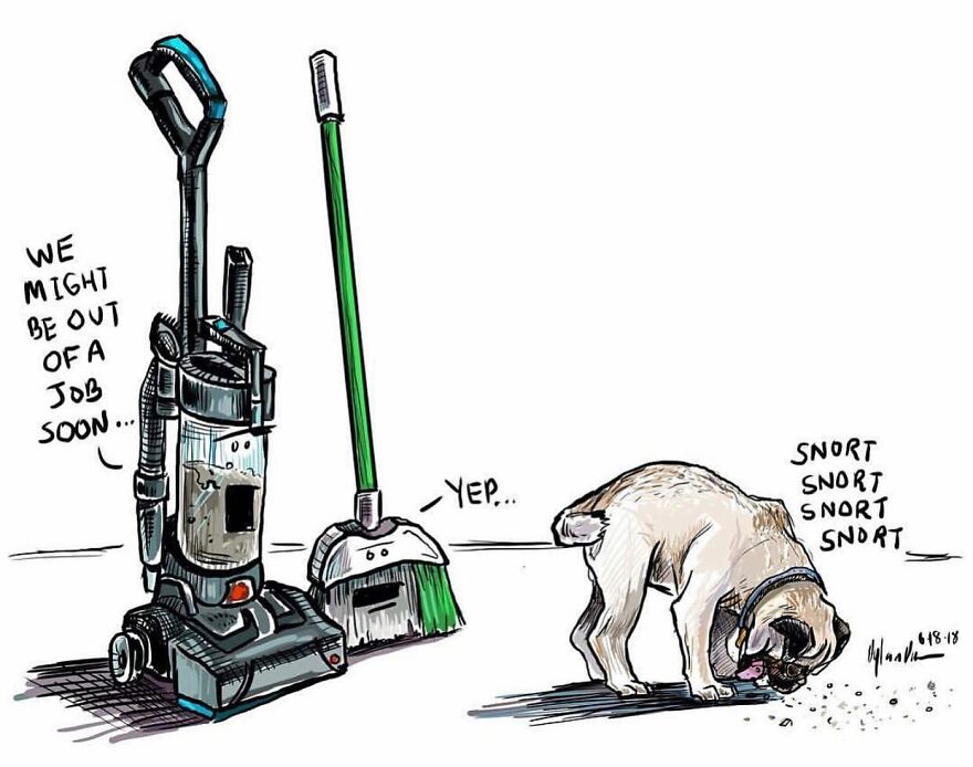 Artist Creates Comics To Show Things Based On The Perspective Of Non-Living Objects (30 New Pics)