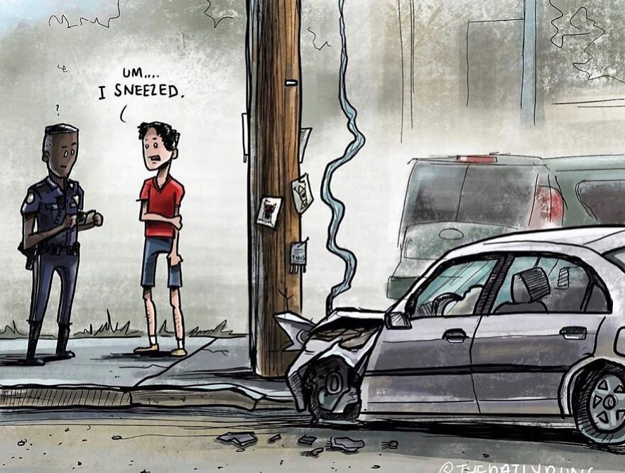 Artist Creates Comics To Show Things Based On The Perspective Of Non-Living Objects (30 New Pics)