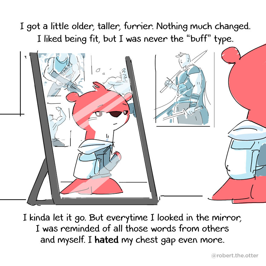 Man-Up: My Wholesome Comic About An Otter Who Overcame Societal Expectations And Learned To Love Himself For Who He Is Man-Up: My Wholesome Comic About An Otter Who Overcame Societal Expectations And Learned To Love Himself For Who He Is