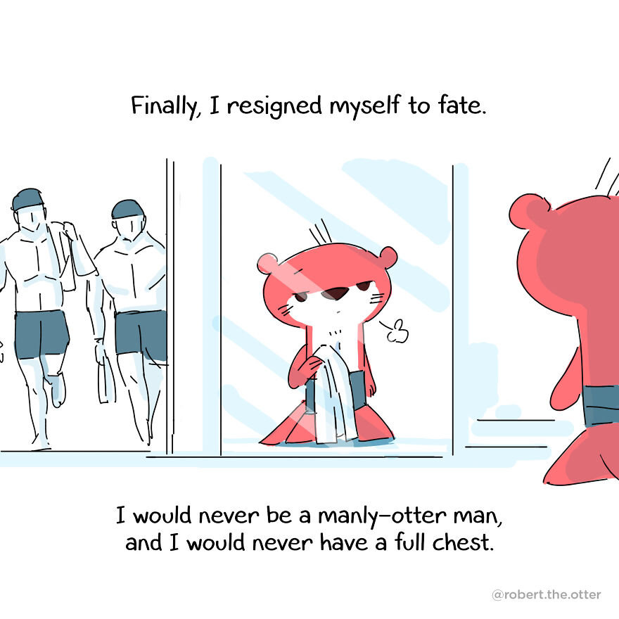 Man-Up: My Wholesome Comic About An Otter Who Overcame Societal Expectations And Learned To Love Himself For Who He Is Man-Up: My Wholesome Comic About An Otter Who Overcame Societal Expectations And Learned To Love Himself For Who He Is