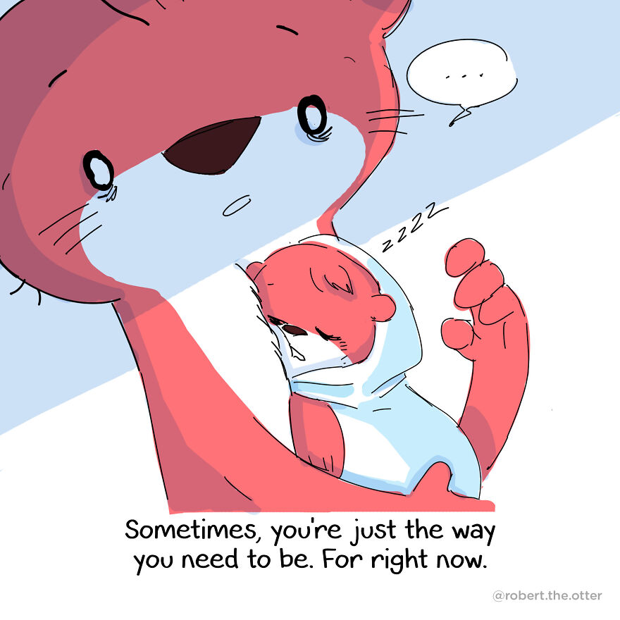 Man-Up: My Wholesome Comic About An Otter Who Overcame Societal Expectations And Learned To Love Himself For Who He Is Man-Up: My Wholesome Comic About An Otter Who Overcame Societal Expectations And Learned To Love Himself For Who He Is