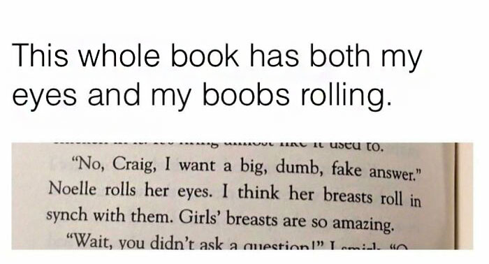 “Men Writing Women”: This Online Group Exposes Clueless Male Authors Who Know Nothing About Women (35 Pics) “Men Writing Women”: This Online Group Exposes Clueless Male Authors Who Know Nothing About Women (35 Pics)