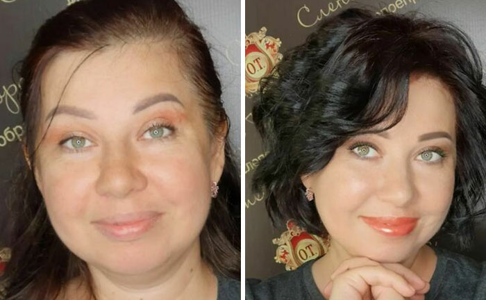 A Makeup Artist And Hairstylist Post 30 Before-And-After Shots Of Clients Who Told Them To “Do Something” (New Pics) A Makeup Artist And Hairstylist Post 30 Before-And-After Shots Of Clients Who Told Them To “Do Something” (New Pics)