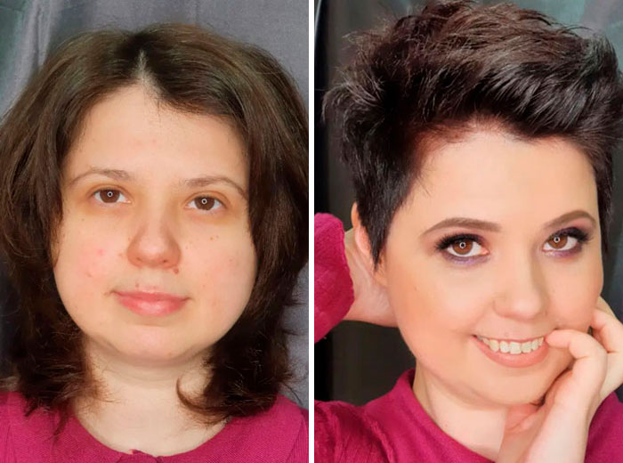 A Makeup Artist And Hairstylist Post 30 Before-And-After Shots Of Clients Who Told Them To “Do Something” (New Pics) A Makeup Artist And Hairstylist Post 30 Before-And-After Shots Of Clients Who Told Them To “Do Something” (New Pics)