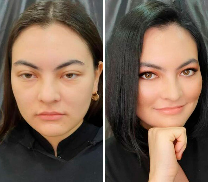 A Makeup Artist And Hairstylist Post 30 Before-And-After Shots Of Clients Who Told Them To “Do Something” (New Pics) A Makeup Artist And Hairstylist Post 30 Before-And-After Shots Of Clients Who Told Them To “Do Something” (New Pics)