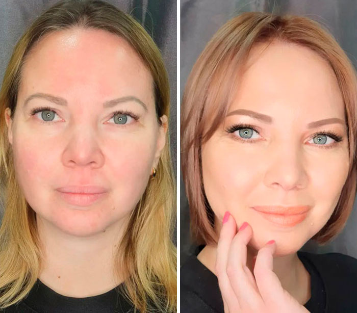 A Makeup Artist And Hairstylist Post 30 Before-And-After Shots Of Clients Who Told Them To “Do Something” (New Pics) A Makeup Artist And Hairstylist Post 30 Before-And-After Shots Of Clients Who Told Them To “Do Something” (New Pics)