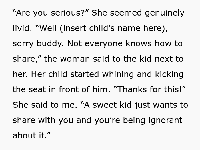 “An Entitled Mother Insists That I ‘Share’ My Nintendo Switch With Her Child On My Flight” “An Entitled Mother Insists That I ‘Share’ My Nintendo Switch With Her Child On My Flight”