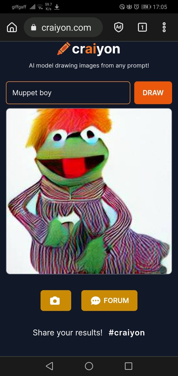 Hey Pandas, Type Your Username Into An AI Image Generator And Share The Results (Closed)