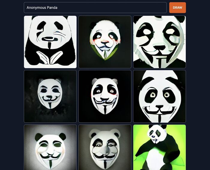 Hey Pandas, Type Your Username Into An AI Image Generator And Share The Results (Closed)