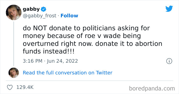50 Of The Most Important Reactions People Posted In Response To US Supreme Court Overturning Roe Vs. Wade 50 Of The Most Important Reactions People Posted In Response To US Supreme Court Overturning Roe Vs. Wade