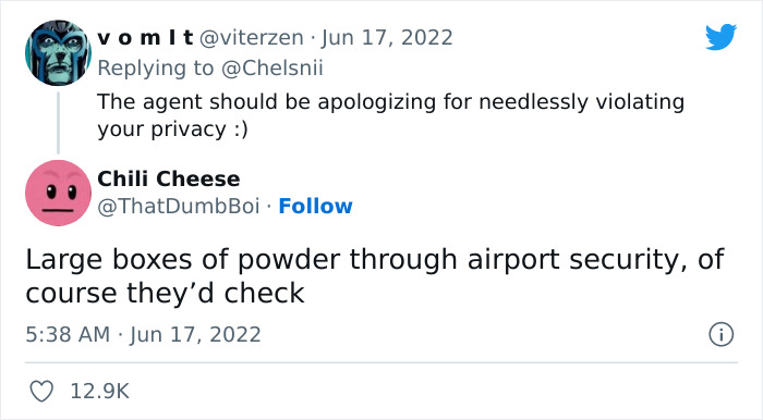 Woman Embarrassed When TSA Checked Her Luggage And Found “An Abundance Of Pancake Mix,” Folks Share Similar Stories Woman Embarrassed When TSA Checked Her Luggage And Found “An Abundance Of Pancake Mix,” Folks Share Similar Stories