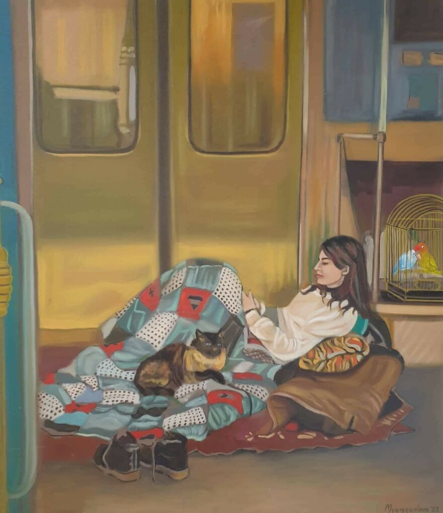 My Friend Spent Over 500 Hours To Capture The Suffering Of The Ukrainian People In Her Paintings (19 Pics) My Friend Spent Over 500 Hours To Capture The Suffering Of The Ukrainian People In Her Paintings (19 Pics)