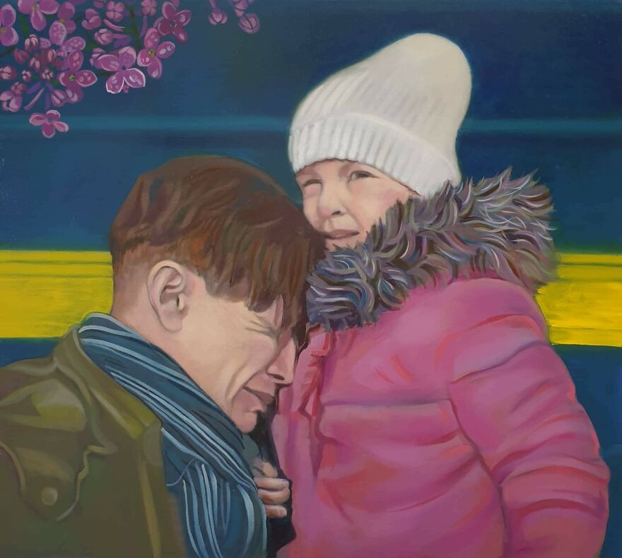My Friend Spent Over 500 Hours To Capture The Suffering Of The Ukrainian People In Her Paintings (19 Pics) My Friend Spent Over 500 Hours To Capture The Suffering Of The Ukrainian People In Her Paintings (19 Pics)