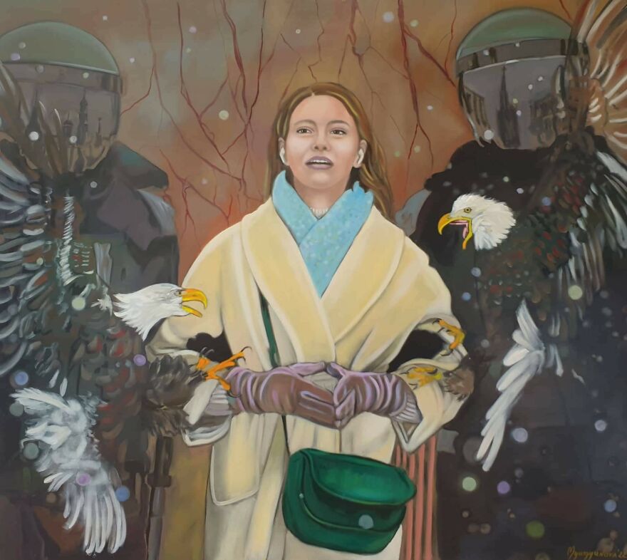 My Friend Spent Over 500 Hours To Capture The Suffering Of The Ukrainian People In Her Paintings (19 Pics) My Friend Spent Over 500 Hours To Capture The Suffering Of The Ukrainian People In Her Paintings (19 Pics)