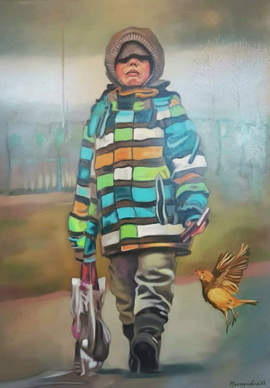 My Friend Spent Over 500 Hours To Capture The Suffering Of The Ukrainian People In Her Paintings (19 Pics) My Friend Spent Over 500 Hours To Capture The Suffering Of The Ukrainian People In Her Paintings (19 Pics)