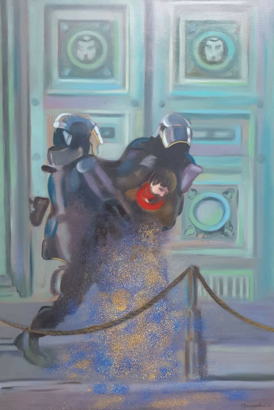 My Friend Spent Over 500 Hours To Capture The Suffering Of The Ukrainian People In Her Paintings (19 Pics) My Friend Spent Over 500 Hours To Capture The Suffering Of The Ukrainian People In Her Paintings (19 Pics)