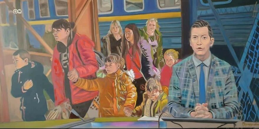 My Friend Spent Over 500 Hours To Capture The Suffering Of The Ukrainian People In Her Paintings (19 Pics) My Friend Spent Over 500 Hours To Capture The Suffering Of The Ukrainian People In Her Paintings (19 Pics)