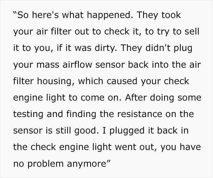 Auto Repair Shop Mechanic Shares How He Lasted Just 4 Hours At A New Job Because Of How Unethical The Manager’s Business Practices Were Auto Repair Shop Mechanic Shares How He Lasted Just 4 Hours At A New Job Because Of How Unethical The Manager’s Business Practices Were