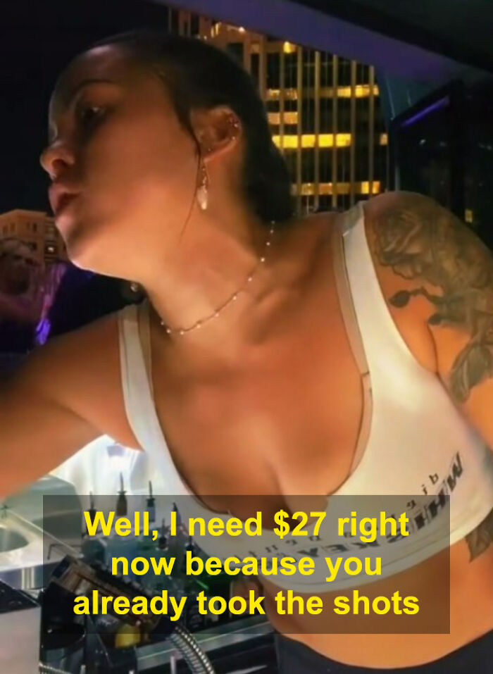 Bartender Shares How She Deals With Unpaying Customers, And The Internet Is Congratulating Her On Her Good Problem-Solving Skills Bartender Shares How She Deals With Unpaying Customers, And The Internet Is Congratulating Her On Her Good Problem-Solving Skills