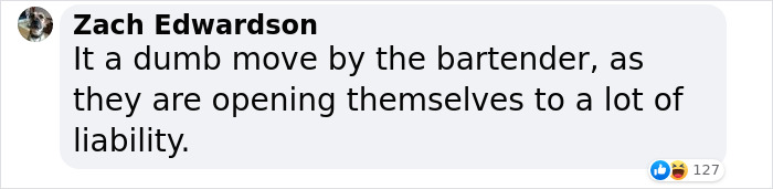 Bartender Shares How She Deals With Unpaying Customers, And The Internet Is Congratulating Her On Her Good Problem-Solving Skills Bartender Shares How She Deals With Unpaying Customers, And The Internet Is Congratulating Her On Her Good Problem-Solving Skills