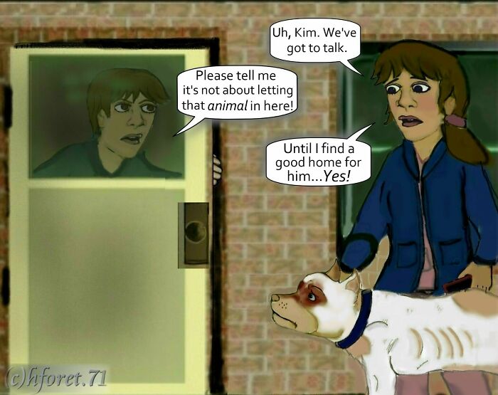 My Animal Comic Introducing A Pitbull Character Named &ldquo;King&rdquo;, Part 3 (7 Pics)