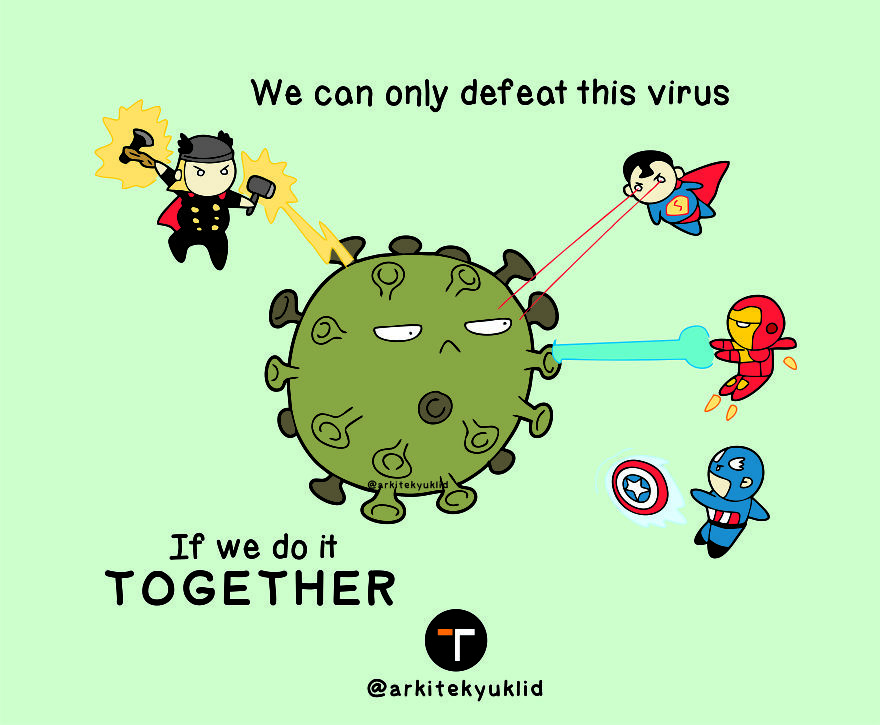 I Illustrate How Superheroes Would Spend Their Time During The Quarantine (11 Pics) I Illustrate How Superheroes Would Spend Their Time During The Quarantine (11 Pics)