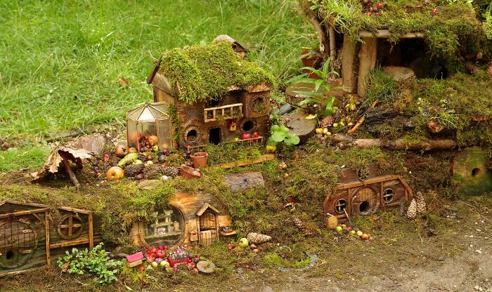 I Built A Scaled-Down Village For Wild Mice In My Garden, And They Love It I Built A Scaled-Down Village For Wild Mice In My Garden, And They Love It