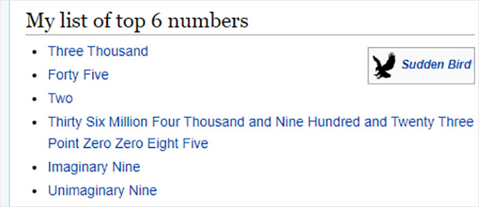 Folks Online Are Chuckling At These 30 Ridiculous “Edits” Of Wikipedia Pages As Shared By This Dedicated Twitter Page Folks Online Are Chuckling At These 30 Ridiculous “Edits” Of Wikipedia Pages As Shared By This Dedicated Twitter Page