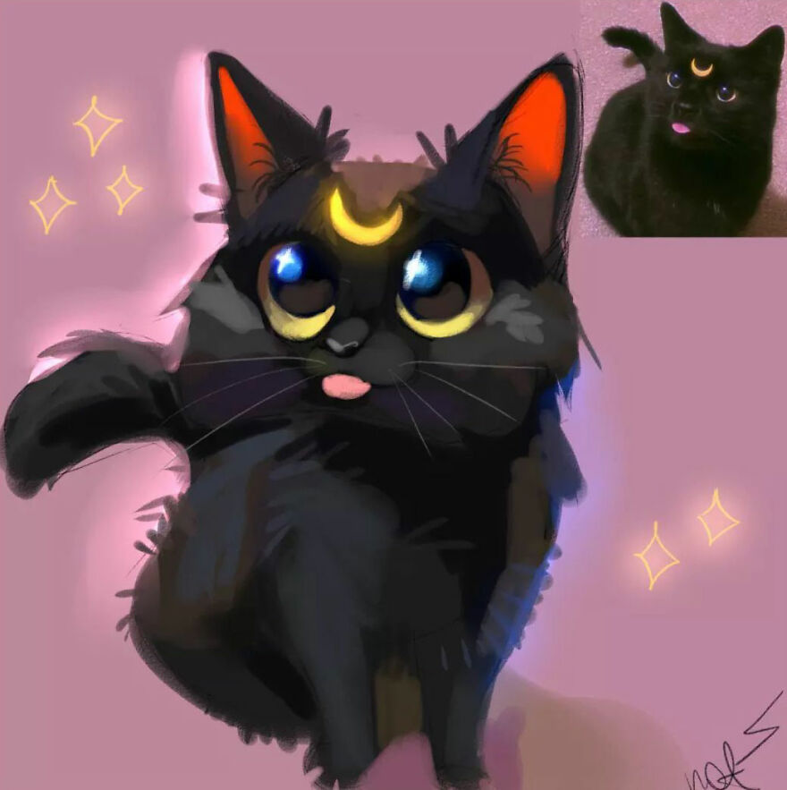 “Mr. Lucifer” Turns Funny Animal Pics Into Adorable Drawings, And Here’s 30 Of Their Cutest Works “Mr. Lucifer” Turns Funny Animal Pics Into Adorable Drawings, And Here’s 30 Of Their Cutest Works