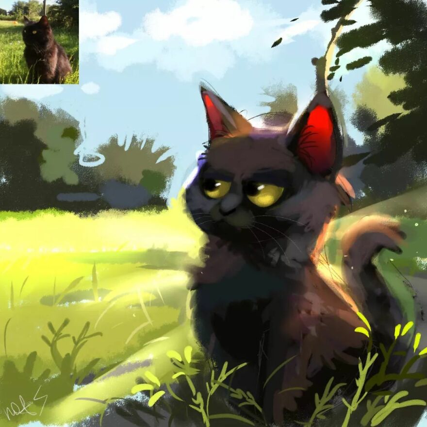 “Mr. Lucifer” Turns Funny Animal Pics Into Adorable Drawings, And Here’s 30 Of Their Cutest Works “Mr. Lucifer” Turns Funny Animal Pics Into Adorable Drawings, And Here’s 30 Of Their Cutest Works