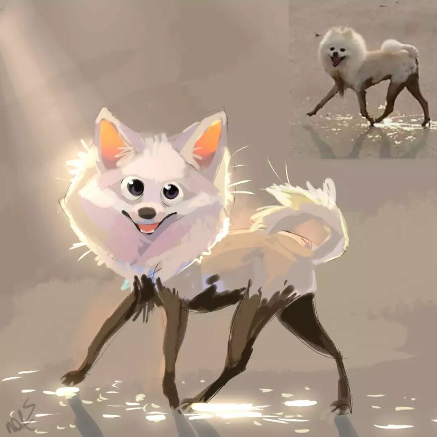 “Mr. Lucifer” Turns Funny Animal Pics Into Adorable Drawings, And Here’s 30 Of Their Cutest Works “Mr. Lucifer” Turns Funny Animal Pics Into Adorable Drawings, And Here’s 30 Of Their Cutest Works