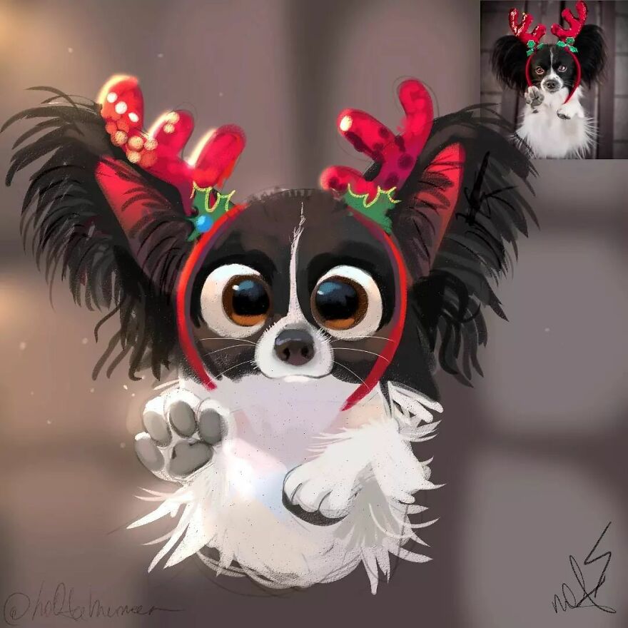 “Mr. Lucifer” Turns Funny Animal Pics Into Adorable Drawings, And Here’s 30 Of Their Cutest Works “Mr. Lucifer” Turns Funny Animal Pics Into Adorable Drawings, And Here’s 30 Of Their Cutest Works