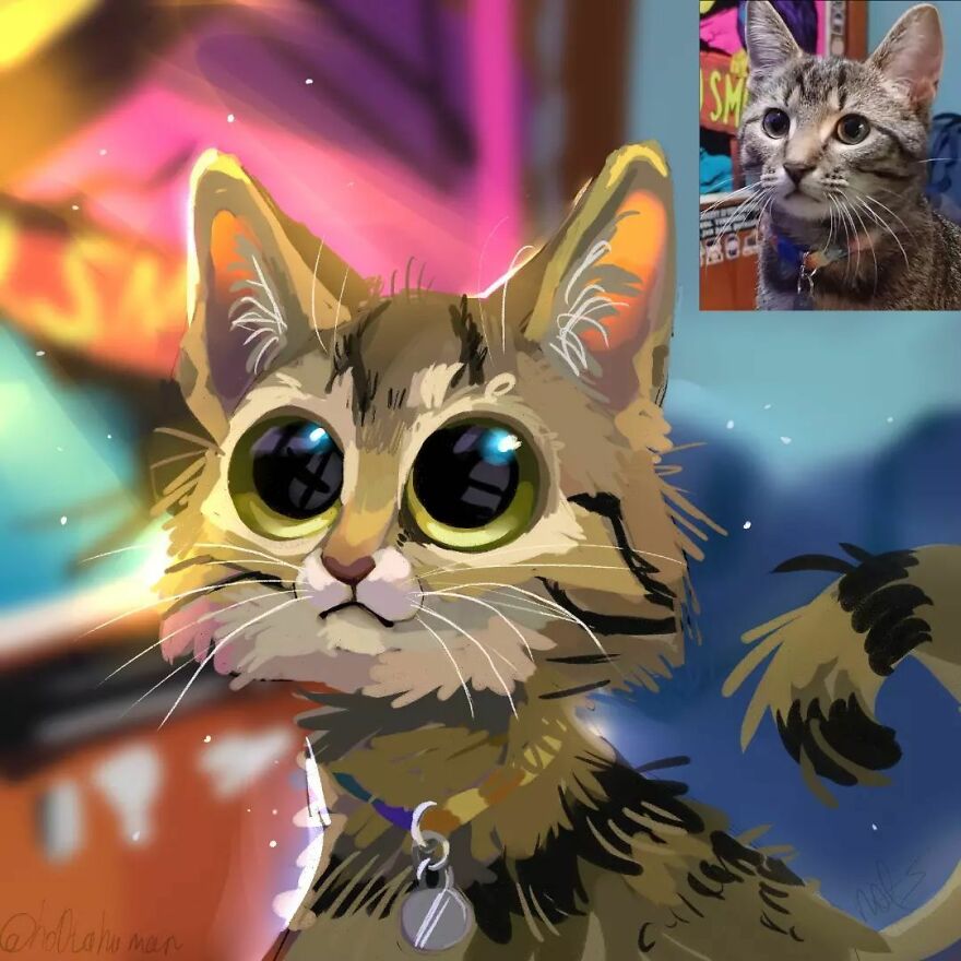 “Mr. Lucifer” Turns Funny Animal Pics Into Adorable Drawings, And Here’s 30 Of Their Cutest Works “Mr. Lucifer” Turns Funny Animal Pics Into Adorable Drawings, And Here’s 30 Of Their Cutest Works