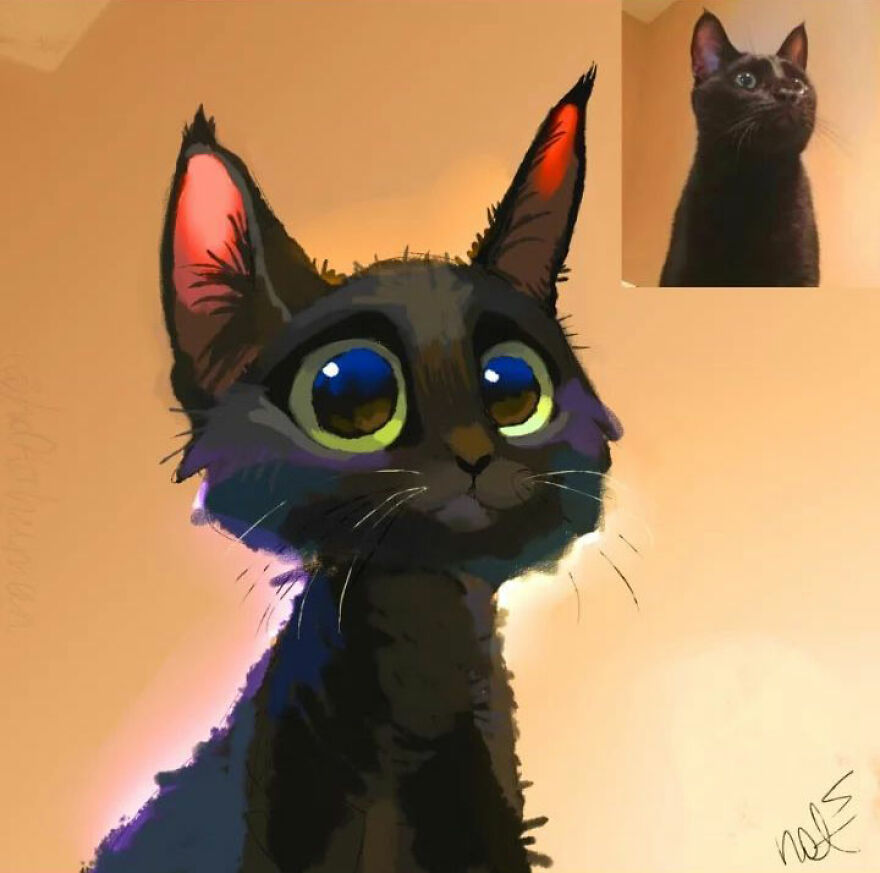 “Mr. Lucifer” Turns Funny Animal Pics Into Adorable Drawings, And Here’s 30 Of Their Cutest Works “Mr. Lucifer” Turns Funny Animal Pics Into Adorable Drawings, And Here’s 30 Of Their Cutest Works