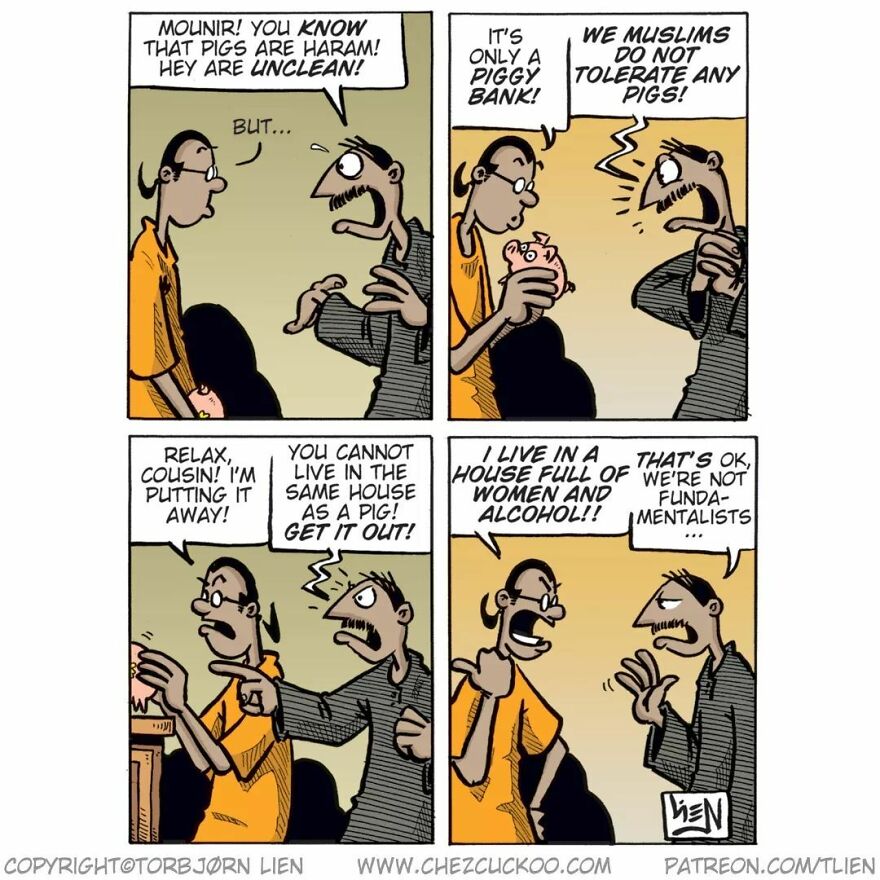 This Norwegian Artist Makes Comics Featuring Funny And Unexpected Endings (30 New Pics)