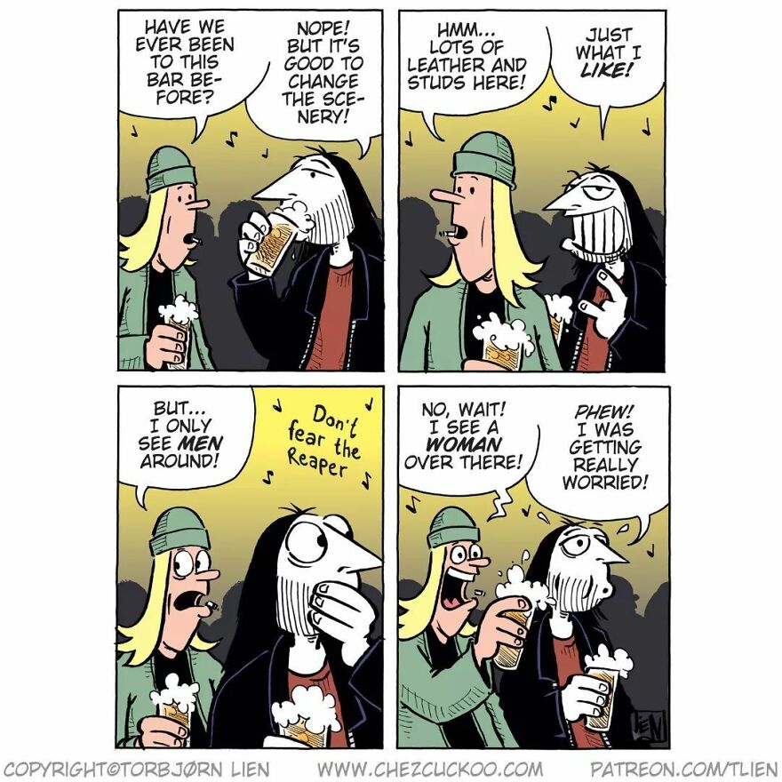 This Norwegian Artist Makes Comics Featuring Funny And Unexpected Endings (30 New Pics)