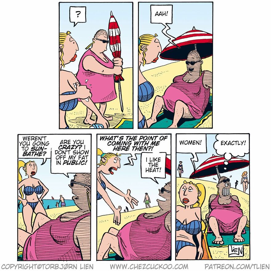 This Norwegian Artist Makes Comics Featuring Funny And Unexpected Endings (30 New Pics)